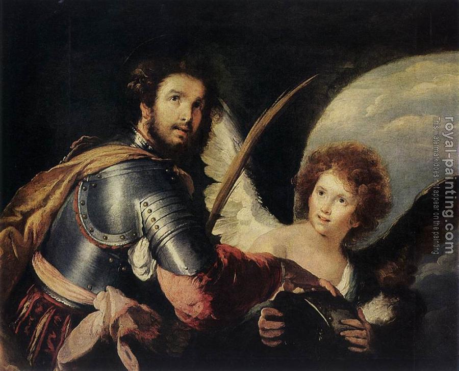 Bernardo Strozzi : St Maurice and the Angel